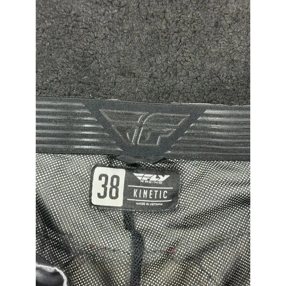 FLY Racing Pants Mens 38x29 Red Gray Kinetic Core Motorcross Padded Riding